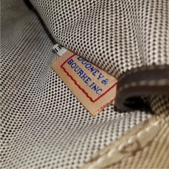 Dooney & Bourke Brown Double Handle Tote PLUS Shoulder Strap & Coin Purse - Picture 8 of 8